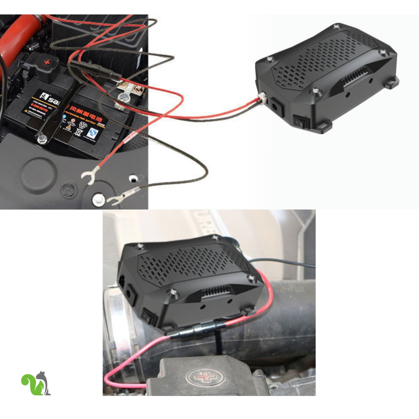 SquirrelGuard Vehicle Protector - Ultrasonic Car Squirrel Repeller
