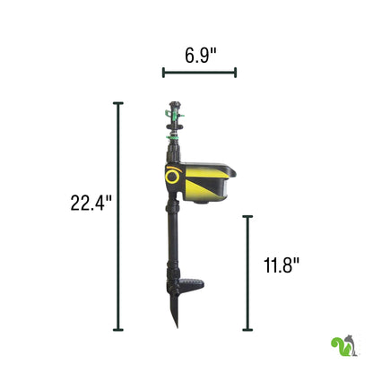 Motion-Activated Squirrel Sprinkler