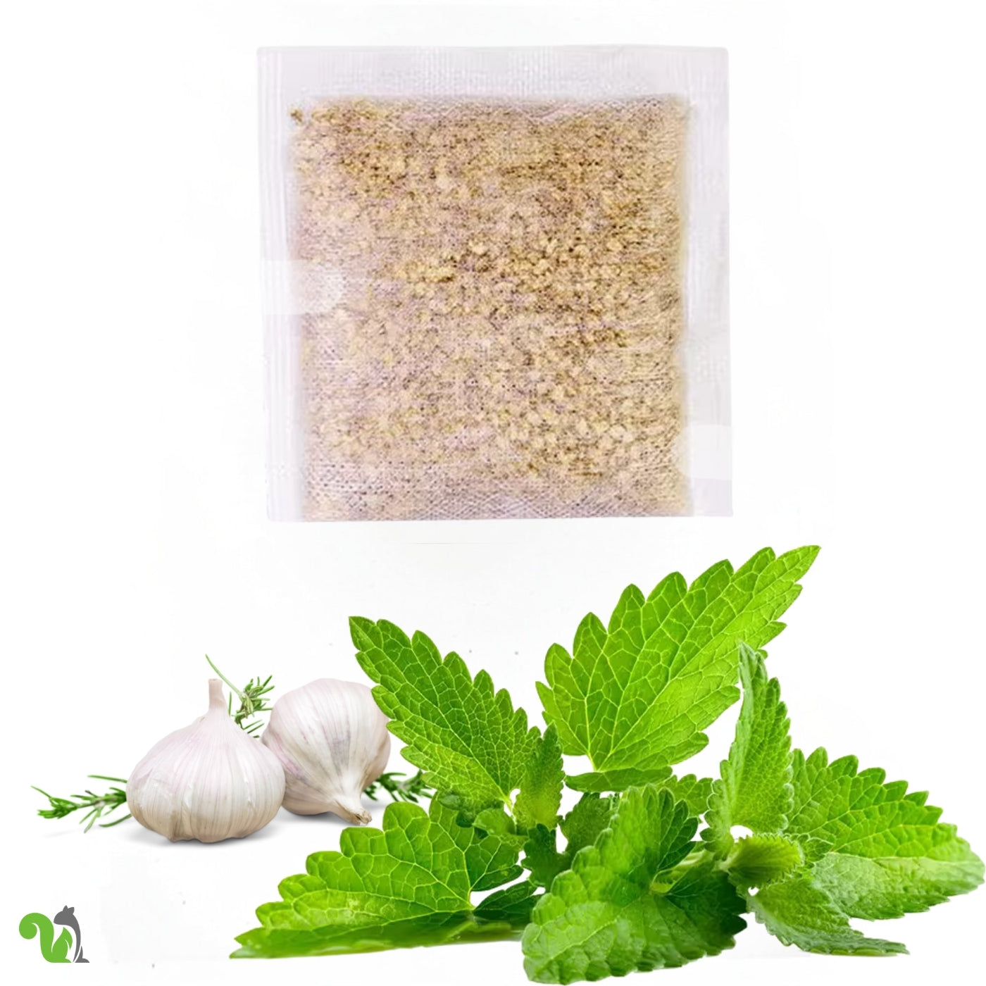 Squirrel Pouches Natural Peppermint Deterrent