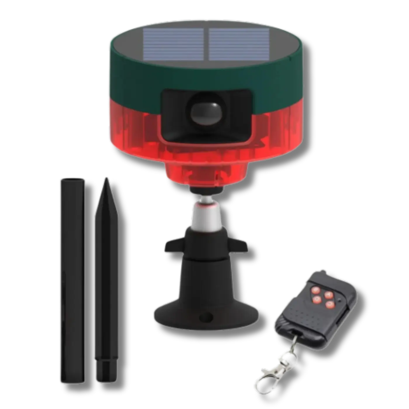 Motion-Activated Strobe Light for Squirrels