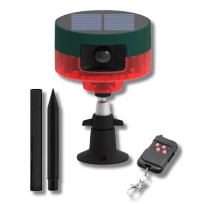 Motion-Activated Strobe Light for Squirrels